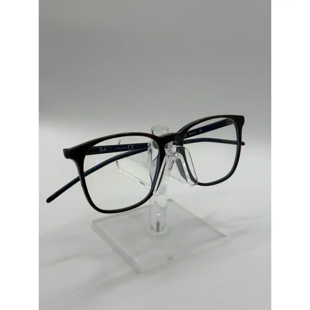 Ray-Ban RB5387F 5913 Eyeglasses 54-18-150 Havana Blue Square Full Fit Frame